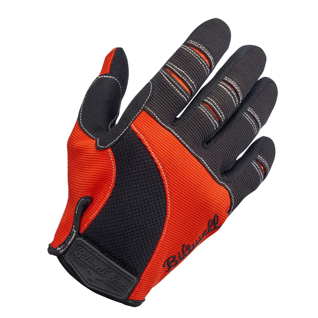 MOTO GLOVES - ORANGE/BLACK BILTWELL