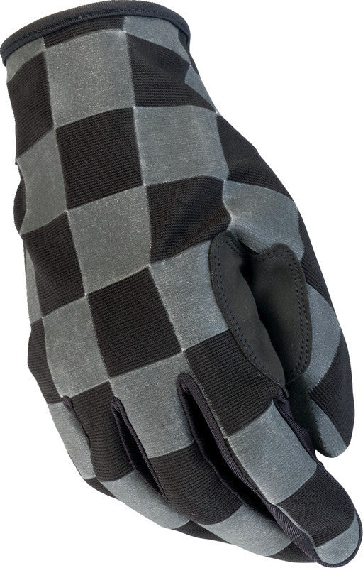 Z1R Reflective Checker Black Gloves
